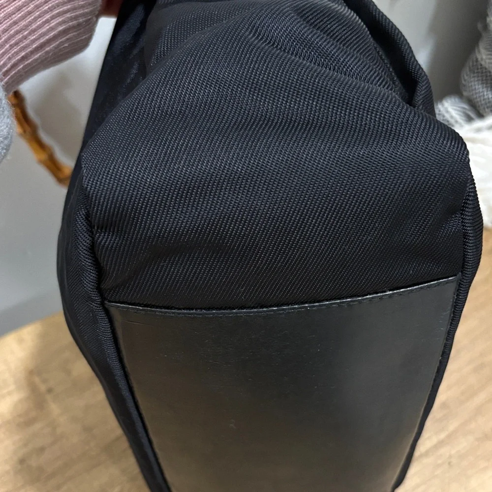 GUCCI VINTAGE Bamboo Nylon Bag EVC